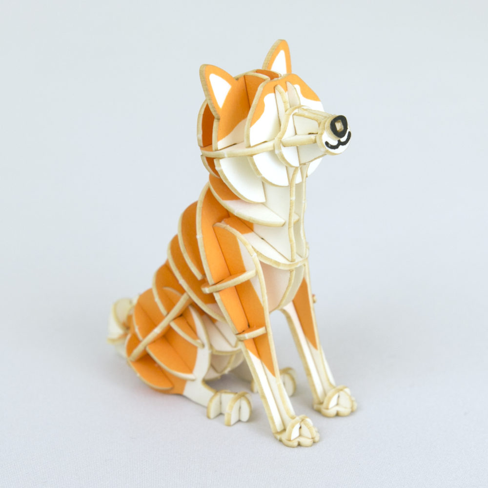 Paper Art Si Gu Mi Plus 紙組 秋田犬 Akita Inu 商品情報